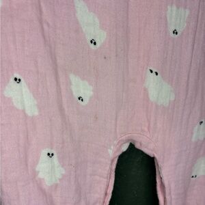 Cat And Jack Pink Ghost Jumpsuit 12 Month Halloween Baby Girls,